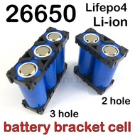 lifepo4 li-ion 26650 Battery Plastic ABS Holder Cylindrical cell 2P 2S 3P 3S 4P 4S hard Bracket Shel