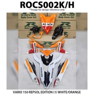 COVER SET HONDA VARIO 150 REPSOL OREN ORIGINAL RAPIDO COVERSET VARIO REPSOL ACCESSORIES MOTOR HONDA 