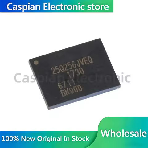 5-10/PCS New Original W25Q256JVEIQ W25Q256JVEQ 25Q256JVEQ SON8 Memory chip 32MB 256Mbit memory In St