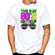 Black This Is My 80S Costume 80S Party Wear Outfit T-Shirt Men S-3Xl 22Nd 30Th 40Th 50Th Birthday Te