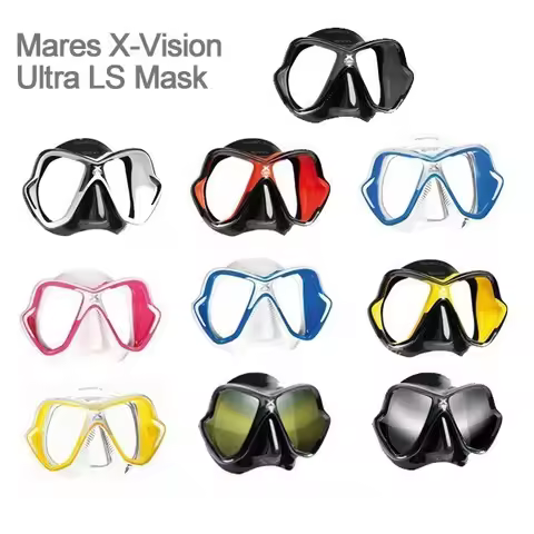 Mares X-vision Ultra LS MASK 411052 Diving MASK SNORKEL SET