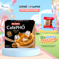 Hộp cà phê Phố sữa đá GOLD - MacCoffee (hộp 10 gói x 28g)