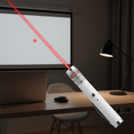 USB Rechargeable Red Laser Pen, High Power 5MW, Adjustable Focus, 10000m Distance, Built-in Battery 
