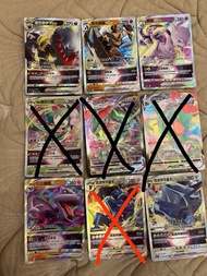 Ptcg Pokemon card 達克萊伊 劈斧螳螂 超夢 洗翠裙兒小姐 烈空坐 化石翼龍 起源帝牙盧卡