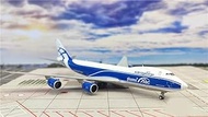 JC Wings AirBridge Cargo Airlines for Boeing B747-8F VP-BBL ABC Pharma 1/400 Diecast Aircraft Pre-Bu