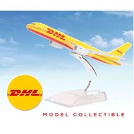 DHL Airplane Metal Plane Model Aircraft B757 DHL Cargo Plane Die cast Toy