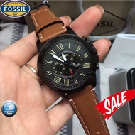 FOSSIL Leather Watch For Men Original Pawanble FS5241 FOSSIL Smart Watch Men Women Authentic Analog