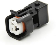 8PCS Fuel Injector Adapter Connector Kit - EV1 to USCAR EV6 EV14, Compatible with Chevy LS1 LS2 LS3,