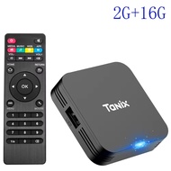 Original Tanix TX1 Android 10 กล่องทีวี 2.4G WIFI 4K UHD 16GB 8GB Global Media Player MINI Set Top B