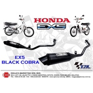 EJM EX5 DREAM 28MM BLACK COBRA RACING EKZOS PIPE STD OPEN E POWER BELANG PIPE RACING STANDARD OPEN E