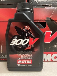MOTUL 300V 15W50 FULLY SYNTHETIC + ESTER CORE ROAD RACING