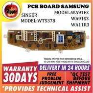 SAMSUNG WASHING MACHINE PCB BOARD MODEL:WA91F3 WA95F3 WA91S3 WA11R3