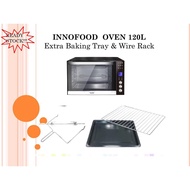 INNOFOOD OVEN 120L Extra Baking Tray & Wire Rack