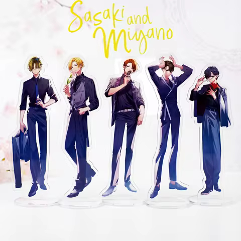 Sasaki and Miyano 15cm Acrylic Stand Shuumei Sasaki Yoshikazu Miyano Taiga Hirano Akira Kagiura Gons