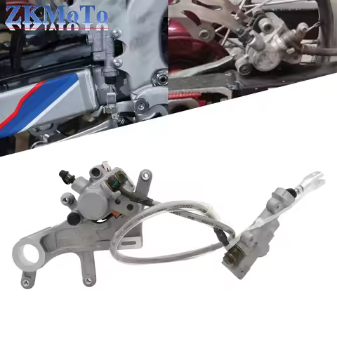 Motorcycle Rear Brake Caliper Hydraulic Brake Pump Assembly For Honda CRF450X CRF250R CRF450R CRF450