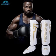 OPENMALL 1 Pair Boxing Leg And Instep Guard Protective Clothing Adult Children Sanda Muay Thai Competition Training Thick Leg Pads E5N9