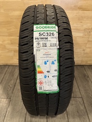 ยางรถยนต์ GOODRIDE SC326 ขอบ 15 ขนาด 215 70 R15C ปี24 ราคา เส้นละ 1890 บาท