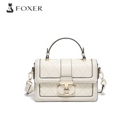 FOXER Women Genuine Leather Handbag Top Handle