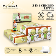 Kasur Springbed Sorong Floresta 2 In 1 Chicken Kids Series