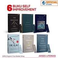 pilihan 6 Books Self Improvement The Mountain Is You, a Gentle Reminder, This Is Me Letting You Go, 