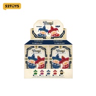 52TOYS LuLu the Piggy - Triangel PVC Face Plush Keychain Blindbox Figure Toy