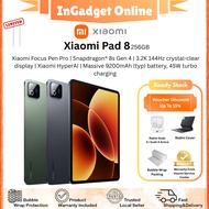 [Promo] Xiaomi Pad 8 8GB RAM 256GB ROM | Snapdragon 8s Gen 4 | 9200mAh Battery | Original Set