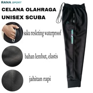 Men's Elastic Training Pants with Zipper Pockets Seluar Sukan Lelaki Seluar Track Lelaki Seluar Suka
