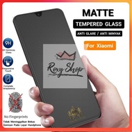 LAYAR Matte Glass 9H Full Screen Redmi A1 A1+ A2 A2+ A3 2023 5X Mi A1 6X A2 A2 Lite 6 Pro 8 Lite