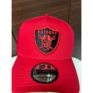 NE 9 Forty A Team Red LA Raiders Cap Baseball Cap Snapback Adjustable