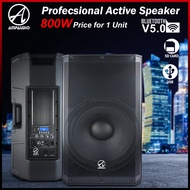 AmpAudio 15 Inch Active Speaker 1200W Active Speaker with Bluetooth