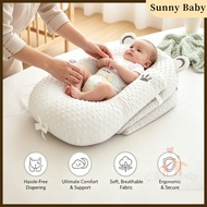 Baby slope pillow Newborn baby pillow anti-spitting milk Relieve bloating