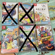 <請看內文> 二手 switch game NS 任天堂遊戲 寶可夢 劍 pokemon 人見人愛的塊魂  角落生物 角落小夥伴 在房間角落旅行 名偵探皮卡丘 閃電回歸 皮克敏4 pikmin4 su