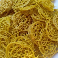 Krupuk mie kuning 1kg atau mie asinangurih enak
