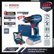 Bosch Cordless Drill/Screwdriver GSR185-LI (18V) Professional Drill Bosch Bosch 18V Cordless Drill P