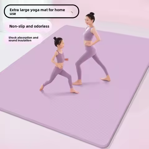 Two Person Tpe Yoga Mat Non Slip Wide Thick Large 200cm Kids Dance Wholesale Exercise Mat Yoga Mats 