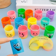 1/3/6Pcs Mini Rainbow Magic Springs Toys - Children Birthday Party Favors - Rainbow Circle - Circle 