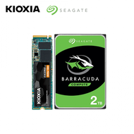 【一起買超便宜】鎧俠 KIOXIA Exceria G2 1TB SSD + Seagate 2TB(ST2000DM008)