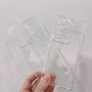VIVO V27E/VIVO V27/VIVO V27 PRO Softcase Camera Protection Premium Casing Transparent Clear Tpu Sili