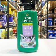 Sữa tắm Irish Spring 5 in 1 Body Wash & Shampoo 887ml Hàng Nhập Mỹ