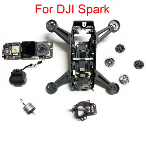 Mavic Spark Middle Frame Camera Gimbal Roll Pitch Axis Module Gimbal Motors Coaxial Cable Main Board