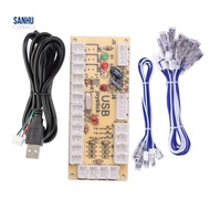 Zero Delay Arcade DIY Arcade USB Encoder to Joystick for PC///Android with  Joystick 4.8MM BUTTON