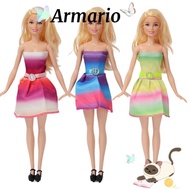 ARMARIO04 11.5" Fashion Dresses, 7 Styles Casual Wears Doll Elegant Clothes,  Shiny Dolls DIY Access