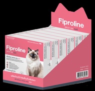 Fiproline (6 กล่อง บรรจุ 12 หลอด) ผลิตภัณฑ์ป้องกันและกำจัดเห็บหมัดสำหรับสุนัขและแมว ชนิดหยดหลัง