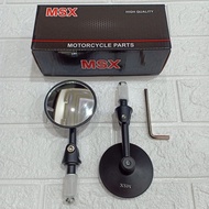 Folding Round Jalu Mirror For All Motorcycle Bar End Nmax Aerox Xmax Vario Pcx Vespa Etc LUCKYSTAR_MOTOR