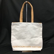 LOUIS VUITTON 路易威登  Fondation LV 博物館 限定 限量 側背包 帆布 手提包