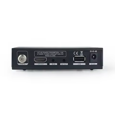 Satellite TV Receiver Decoder V7 HD DVB-S2+USB WiFi Receptor with Antenna