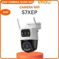 Camera Wifi ngoài trời 6MP iMOU IPC-S7XEP-6M0WED [2 ống kínhquay quét] -Kho camera