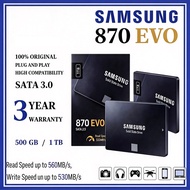 Samsung MZ-77E500BW 870 500GB EVO 2.5 Series Solid State Drive | Samsung 870 EVO 500GB Internal SSD
