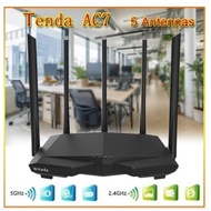 Tenda AC7 Router Wifi Wireless WiFi 1200Mbps 2.4 5.0GHz 5 Antennas