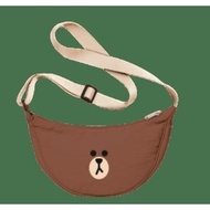 Kotex Line Brown Sling Bag (Not For Sale)